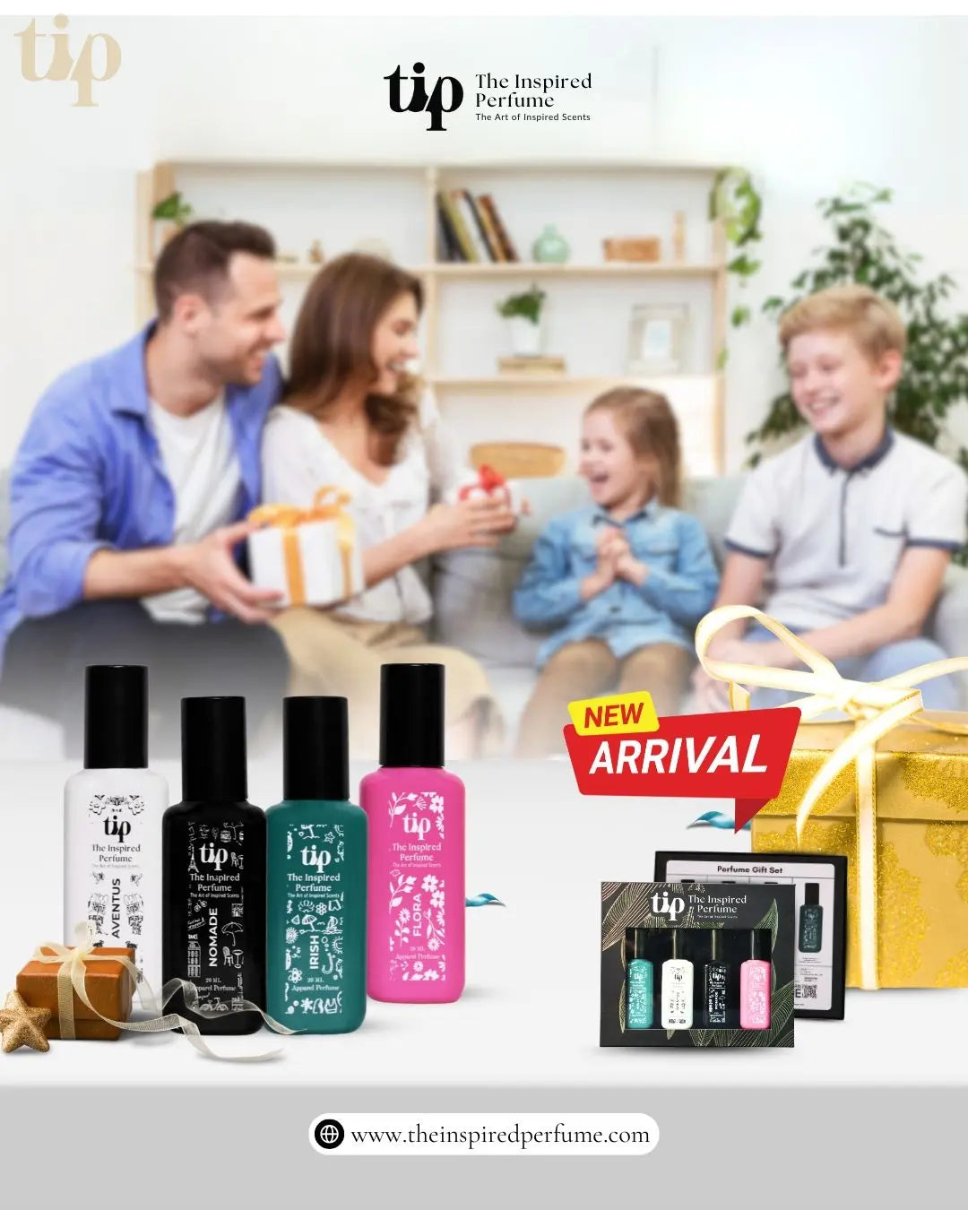 Family Perfume Set – 4 Luxury Fragrances at Just ₹499 | Limited Time Offer - Inspired Perfume