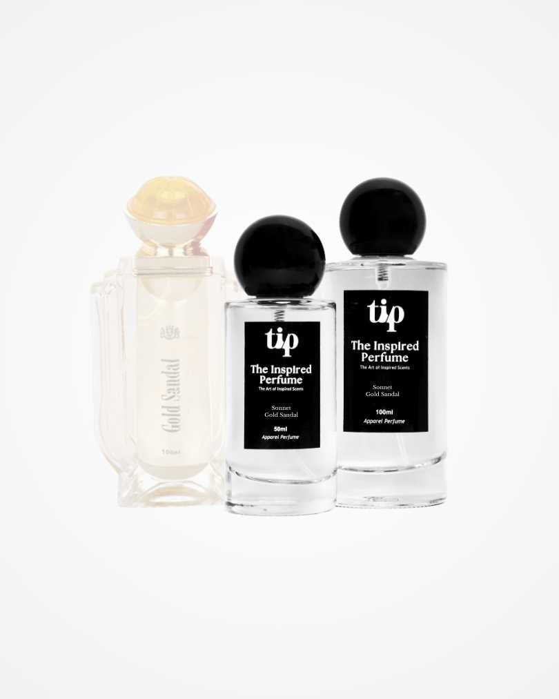 Sonnet Gold Sandal The Inspired Perfume