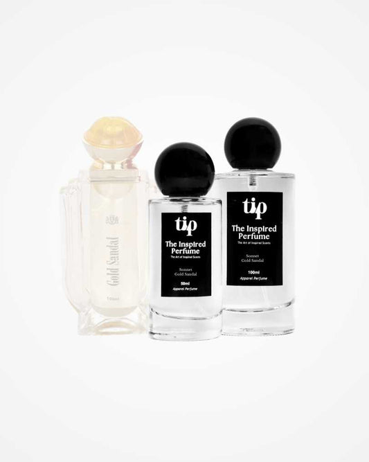 Sonnet Gold Sandal The Inspired Perfume